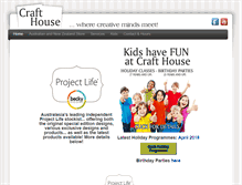 Tablet Screenshot of crafthouse.co.nz